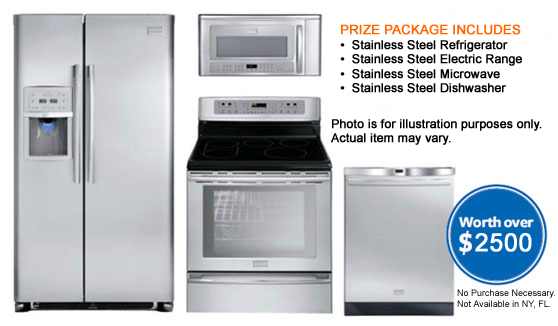 New Kitchen Appliances Sweepstakes