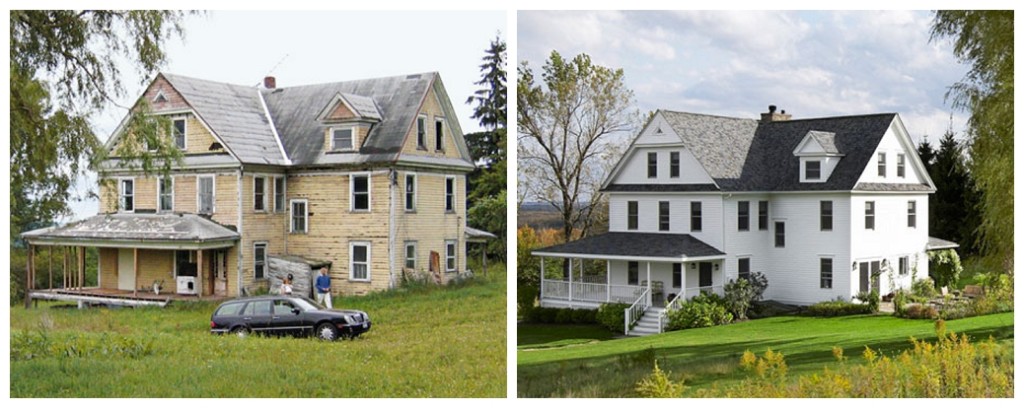 before and after home renovation photo by Anson Smart