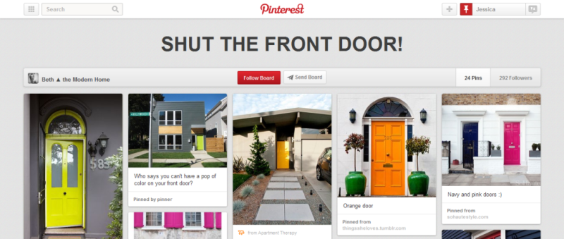 shut the front door home improvement pinterest board