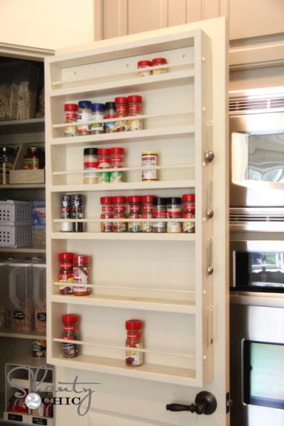 spice rack pantry door free plans