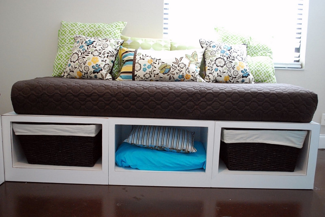 storage daybed free plans