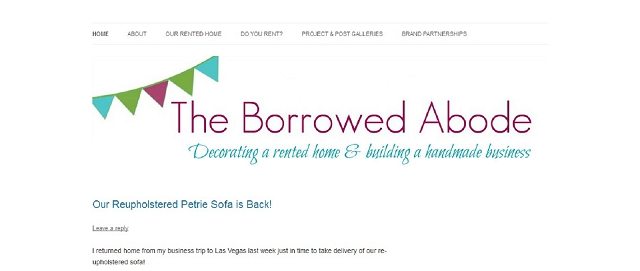 the borrowed abode apartment decorating blog