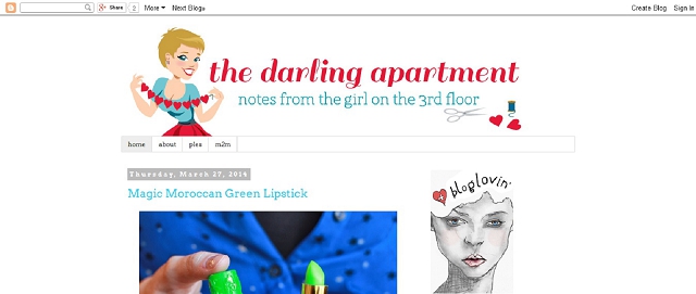 the darling apartment decorating blog screen shot