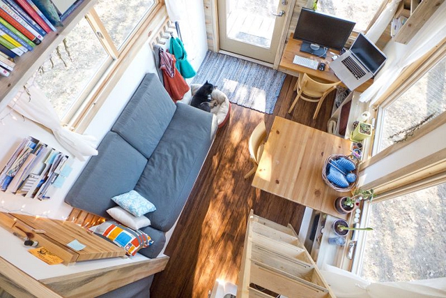 tiny house project living space