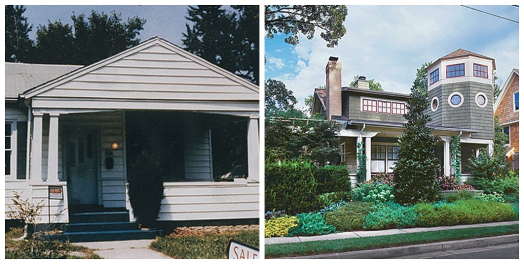 bungalow garden and exterior renovation