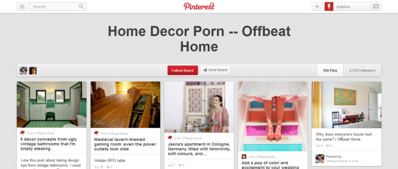 home decor porn pinterest board