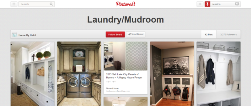 laundry mudroom pinterest board