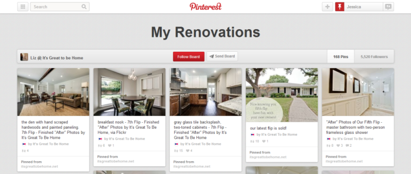 my renovations home improvement pinterest board