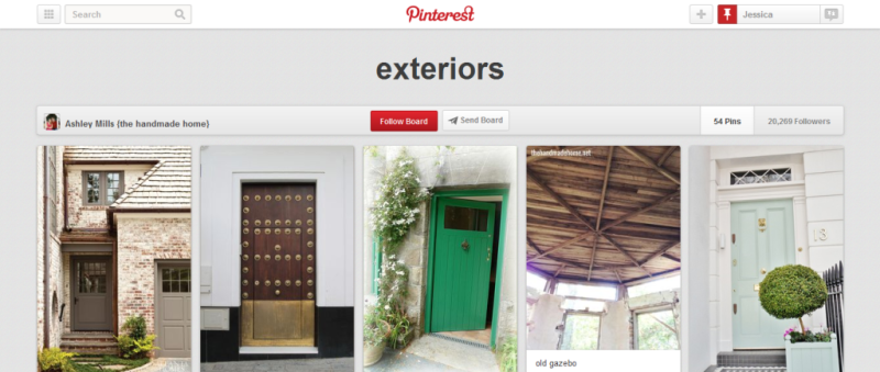 exteriors pinterest board