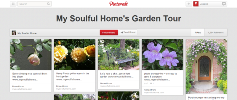 garden tour home improvement pinterest board