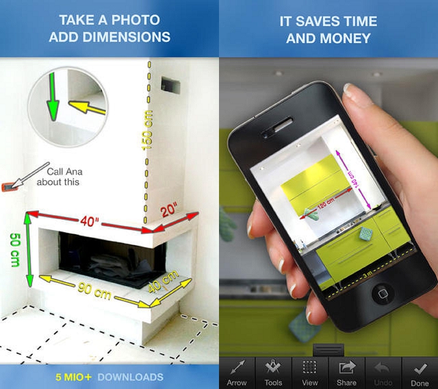 my measures and dimensions app