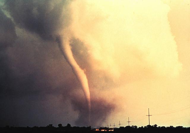 During a Tornado