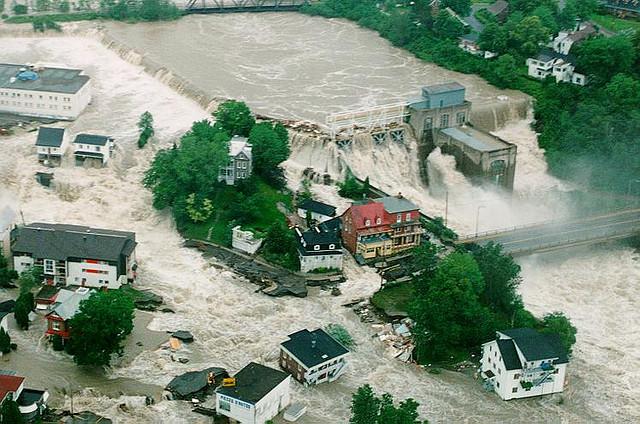 During a Flood