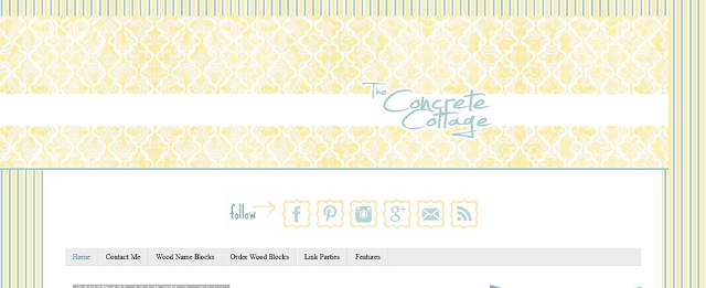 concrete cottage home blog screen shot