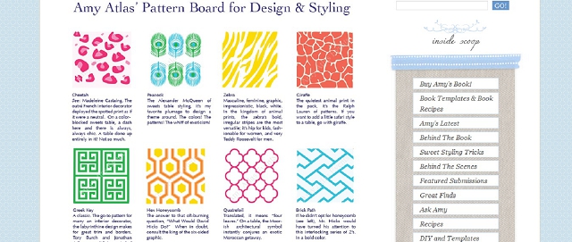 amy atlas pattern board for design and styling interior design resource