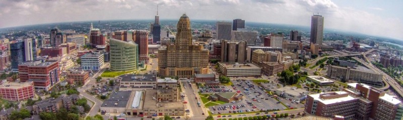 Buffalo skyline