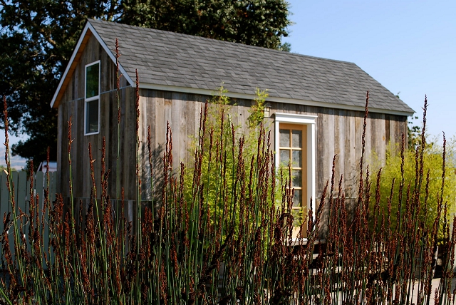 the barn siding studio from little house on the trailer