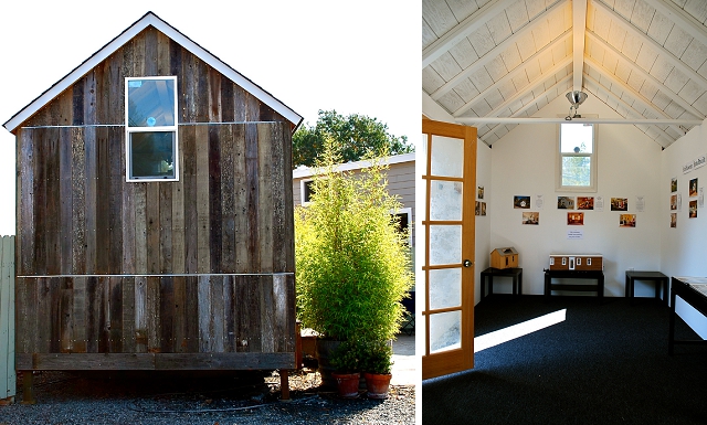 barn siding studio little house on the trailer