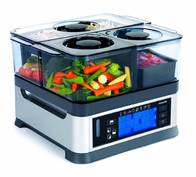 viante intellisteam counter top food steamer the most unique appliances