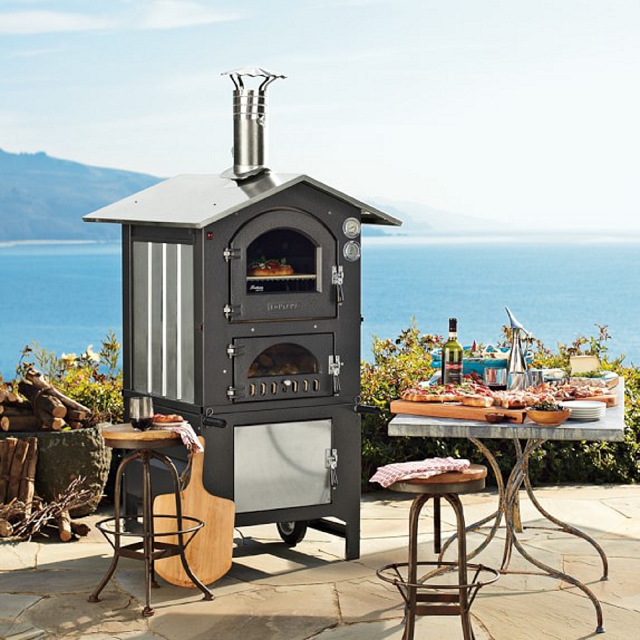fontana gusto wood fired outdoor oven unique appliances