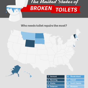 Which State Clogs Their Toilet the Most?