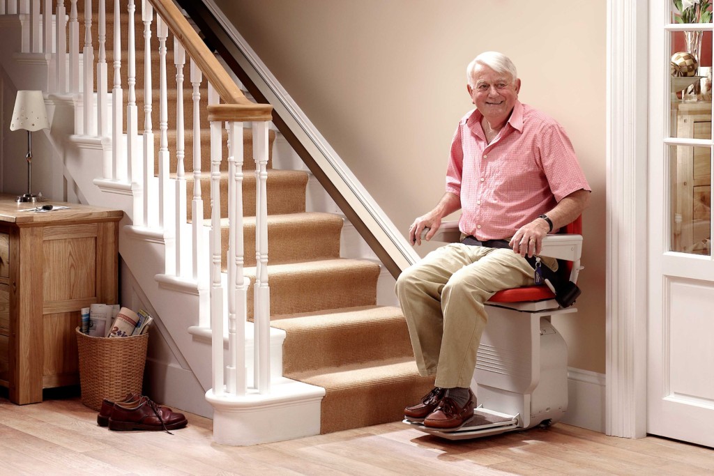 stair lift popular aging in place remodeling projects