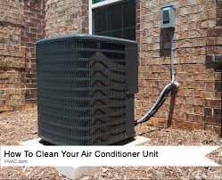 clean your exterior air conditioner unit 40 important home exterior maintenance tasks