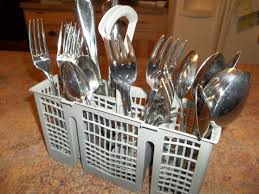 organizing spoons in the dishwasher ways you're getting house cleaning wrong