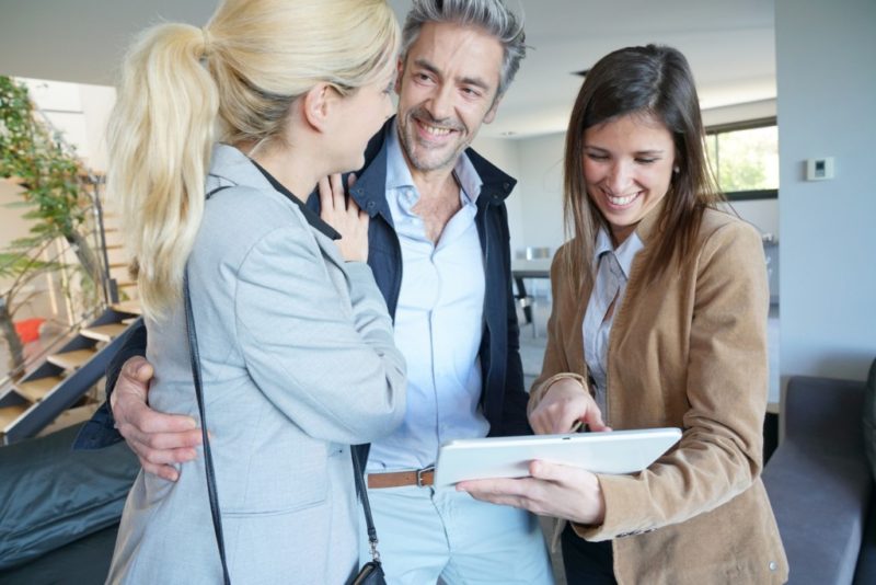 Couple shopping for first home