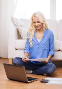 Woman happy to find out she gets a homeowner tax credit