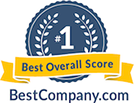 BestCompany.com Best Overall Score logo